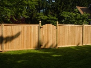 Деревянный забор сплошной 12 метров фото в Темрюке